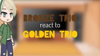 Silver Trio Reacts to Golden Trio | Harry Potter