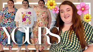 NEW FOR SUMMER YOURS HAUL | plus size fashion try on haul | WEDDING GUEST DRESSES & MORE 2024