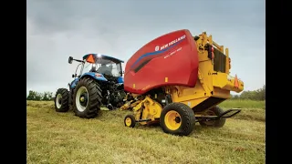 Bale-Slice™ System Overview on Roll-Belt™ Round Balers