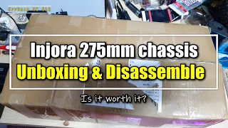 INJORA 270mm chassis Unboxing & Disassemble (Is it worth it?)