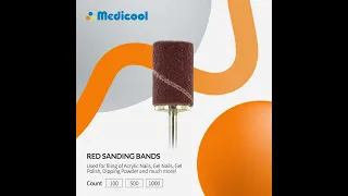 Medicool Red Sanding Bands