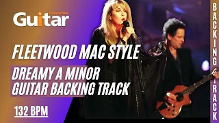 Fleetwood Mac Style - Dreamy Am Guitar Backing Track | 132 BPM