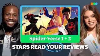 Shameik Moore & Hailee Steinfeld Read Your Spider-Verse Letterboxd Reviews