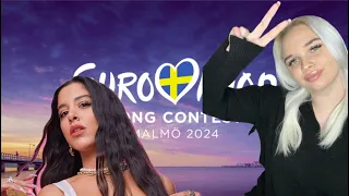 REACTION| GEEECE MARINA SATTI ” ZARI” ! EUROVISION 2024 W/ GIGI 🇬🇷🏛️!