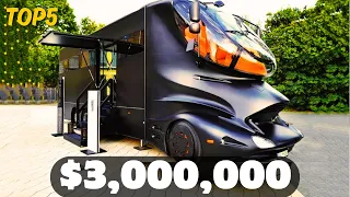 Top 5 Most Expensive Motorhomes In The World