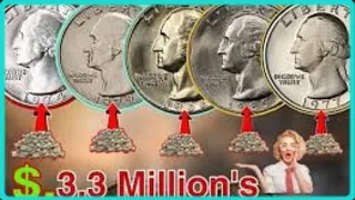 🌎2024 Top 10 Ultra Washington Quarter Dollar Coins // High Grade Examples Sell for BIG Money!