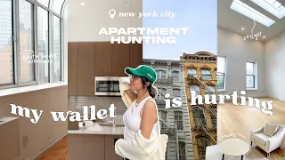 NYC APARTMENT HUNTING | touring 10 apartments in manhattan and brooklyn *prices / budget & tips*