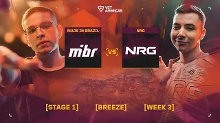 Made in Brazil vs NRG - VCT Americas Stage 1 - W3D4 - Map 2