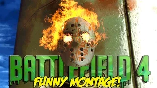 Battlefield 4 Halloween Funny Montage! Ghost C4,Pumpkin Murderer,Scary Zombie Man