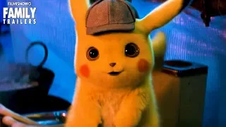 POKÉMON Detective Pikachu (2019) "Sneak Peek" Trailer - Family Movie