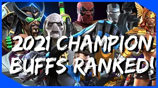 Ranking All Champions That Got Buffed In 2021! July.