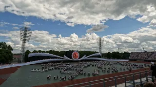 Ābrama polka | Deju lieluzvedums "Mūžīgais dzinējs"| Daugavas stadions