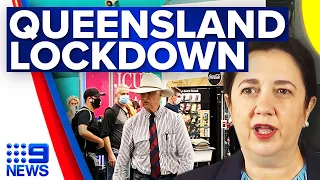 Queenslanders enter three-day lockdown, Delta strain confirmed | Coronavirus | 9 News Australia