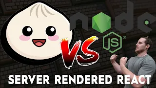 Bun js vs Node js: server side rendered React