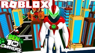ROBLOX ! BEN 10 - KEVIN 11, PENNYWISE E GIGANTE ! BEN 10 ARRIVAL OF ALIENS