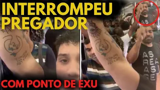 Interrompeu PREGAÇÃO Do Evangelho No Trem Com Ponto de EXU e UMBANDA? Isso é uma...