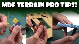 10 MDF Terrain Pro Tips!