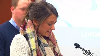 Lindsey Lemke gets applause after bashing MSU President Simon at Larry Nassar sentencing