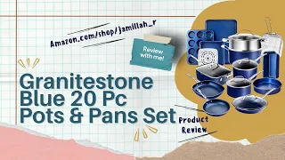 Granitestone Blue 20 Pc Set Product Review