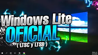 ⚡Prueba el Windows 10 LITE Oficial / Sera el Windows ligero mas rápido 2020 🚀/ Windows 10 LTSC