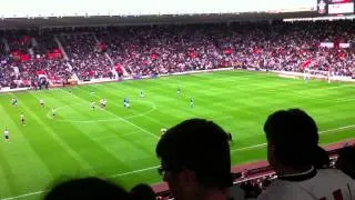 Saints v Pompey end of match 7/4/12