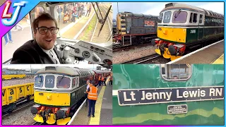 I Went into The Cab of A Class 33 Rail Tour At Eastleigh