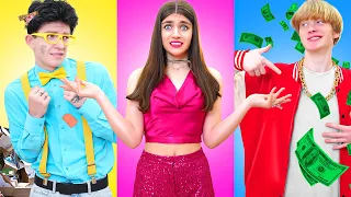 ¡MACHO vs NERD! ¡Tengo Dos Crush! ¿Cómo Hacer Que un Chico se Enamore de Ti?