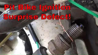 Pit Bike Ignition Hack Failure, Surprise Factory Defect!