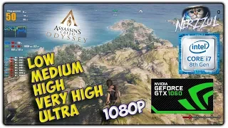 GTX 1060 3GB + i7 8750H + 16GB RAM | Assassin's Creed: Odyssey | all settings | 1080p