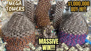 🔴(MUST SEE) $1,000,000.00 BUY IN, 1,000 QUARTERS AT ONCE, HIGH LIMIT COIN PUSHER! (MEGA JACKPOT)
