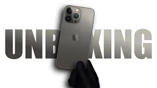 Apple iPhone 13 Pro Graphite - ASMR Unboxing
