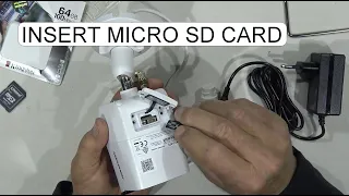 HOW TO INSERT MICRO SD CARD HIKVISION DS 2CD2051G1 IDW1