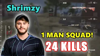 Soniqs Shrimzy - 24 KILLS - M416 + SLR - 1 MAN SQUAD! - PUBG