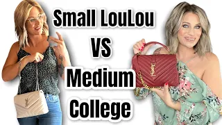 Battle of the Bags - YSL LOULOU VS YSL MEDIUM COLLEGE BAG