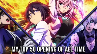 My Top 50 Anime Opening