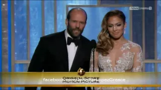 Jennifer Lopez & Jason Statham Presenting at the Golden Globes 2013 (HD)