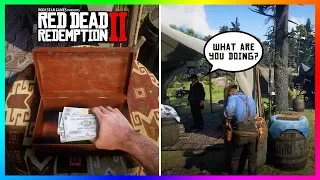 What Happens If You Steal Money From The Camp Donation Box In Red Dead Redemption 2? (RDR2)