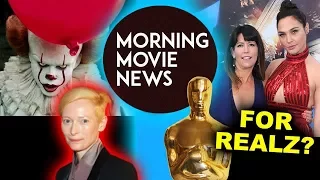 It 2017 Tilda Swinton as Pennywise, Wonder Woman Oscar Campaign