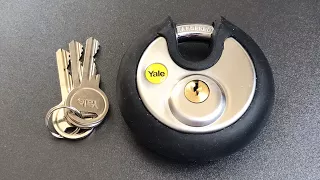 [572] Yale Y130/70 Disc Padlock Picked