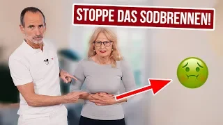 Sodbrennen? Probiere diesen Trick!