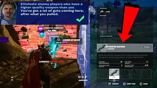 How to EASILY Eliminate enemy players who have a higher quality weapon than you in Fortnite Quest!