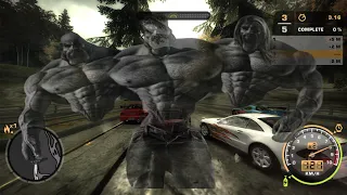 NFSMW 2005 I AM ROCK GİGACHAD - BMW M3 GTR Stacked Deck VS Tokyo Drift - Sean RED EVO