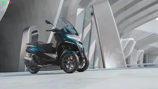 THE ALL NEW PIAGGIO MP3 400, MP3 400 SPORT, AND MP3 530 EXCLUSIVE MY 2022