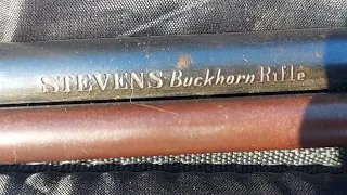 Grandpa's Stevens "Buckhorn" rifle! + Bonus Red Stag!