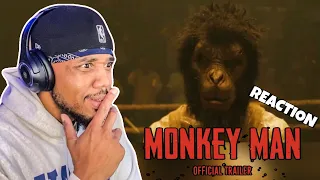 Monkey Man | Official Trailer/ REACTION!!!