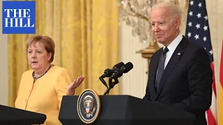 President Biden holds joint press conference with German Chancellor Angela Merkel