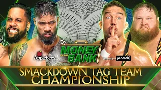 WWE2K23 Universe Mode | The Usos vs. Alpha Academy | SmackDown Tag Team Titles Match