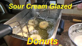 Sour Cream Glazed Donut  Recipe