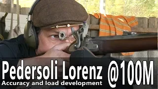 Shooting the Pedersoli 1854 Lorenz rifle to 100 m