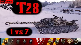 World of Tanks T28 Replay - 9 Kills 3.6K DMG(Patch 1.6.1)